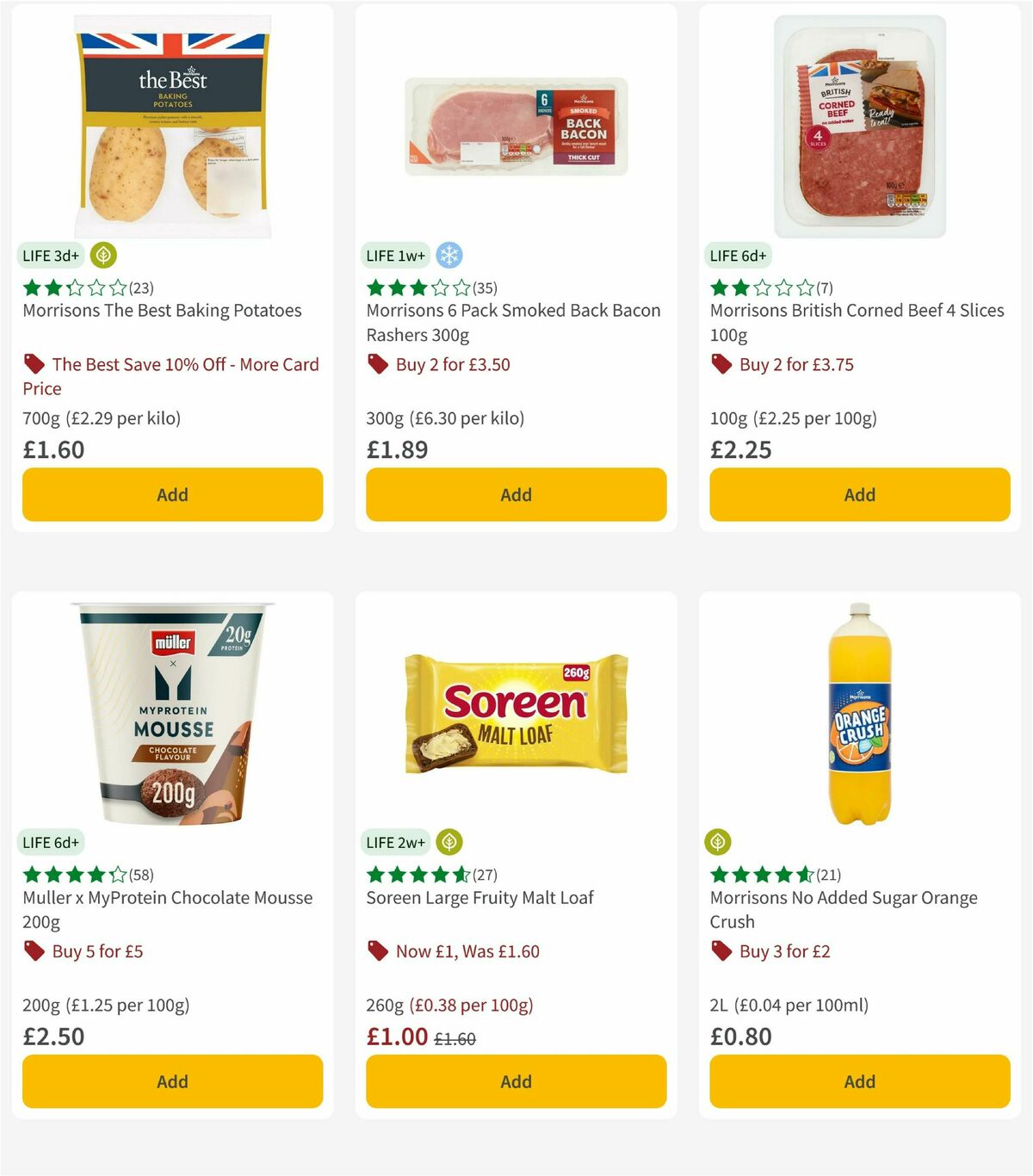 Morrisons Offers from 24 February
