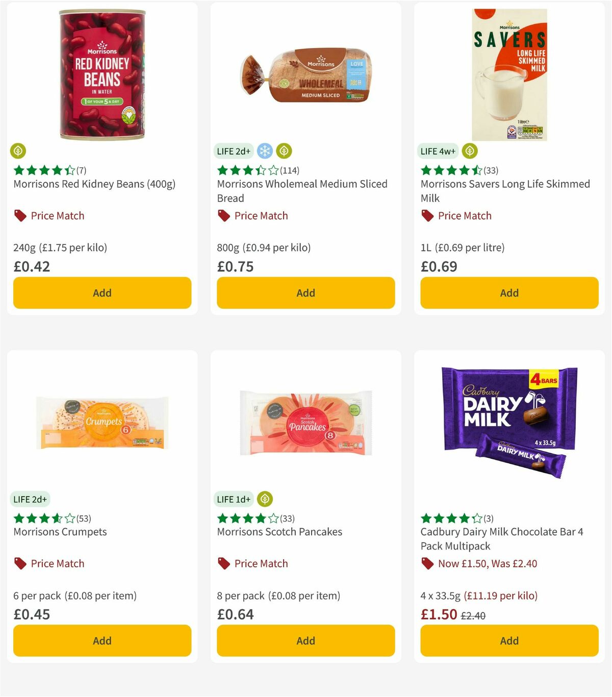 Morrisons Offers from 17 March