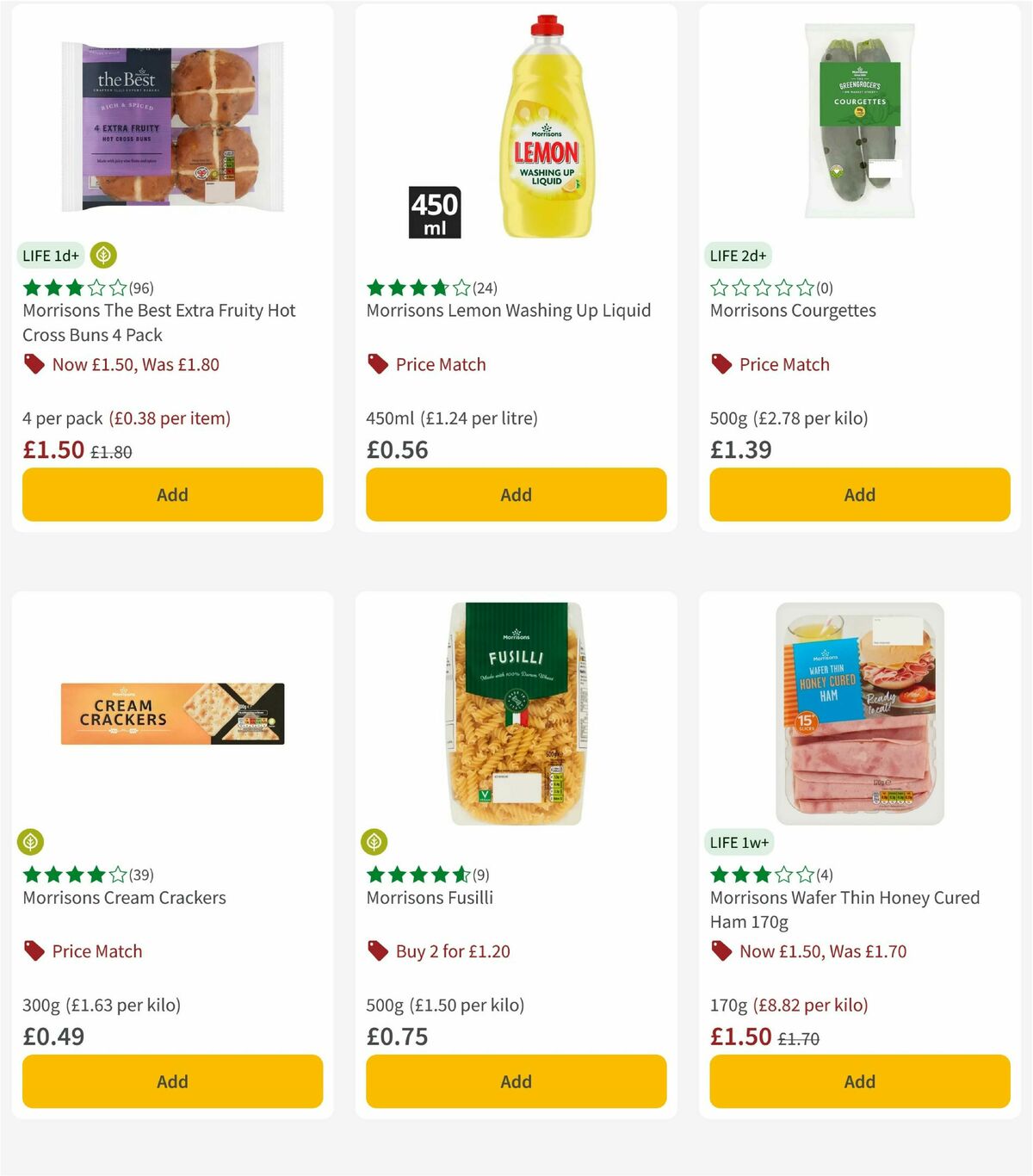 Morrisons Offers from 17 March