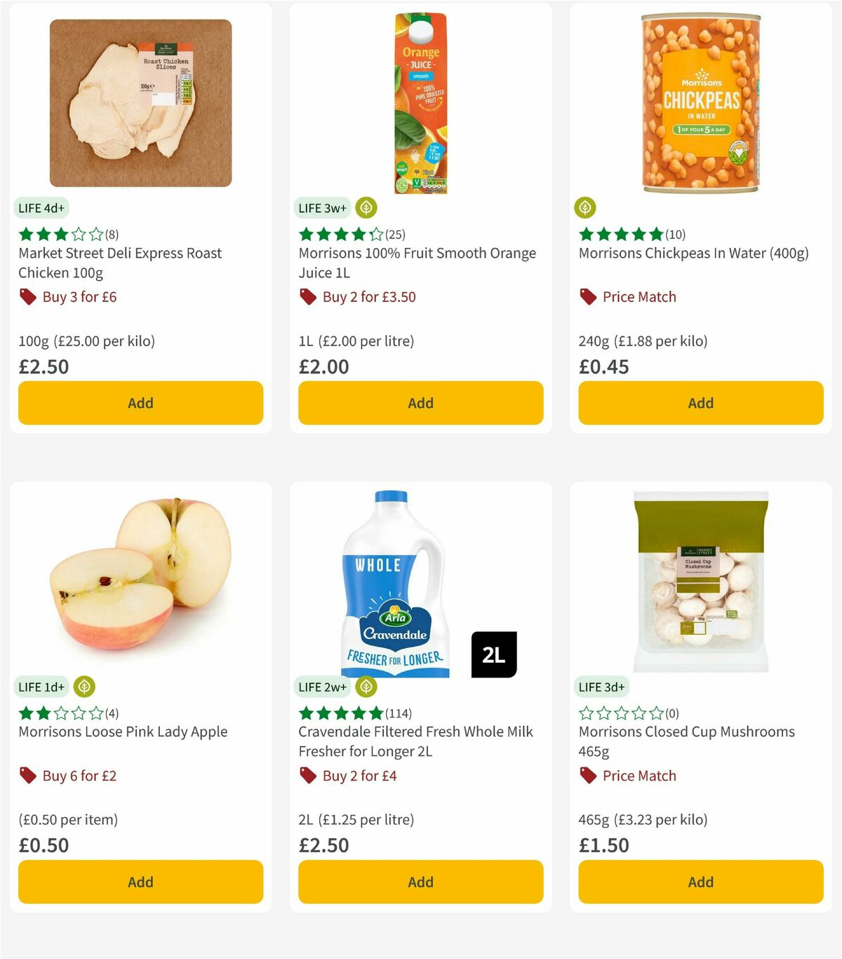 Morrisons Offers from 17 March