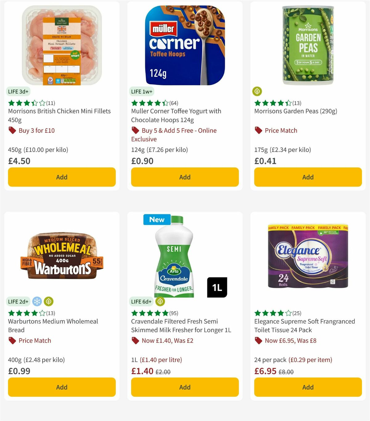 Morrisons Offers from 17 March