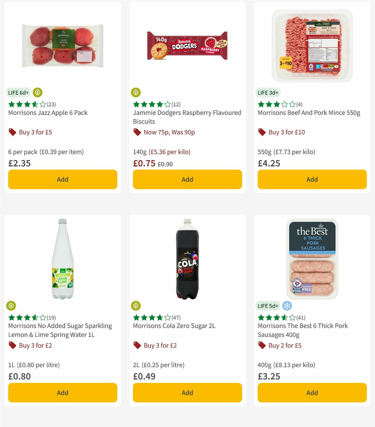 Morrisons Offers from 17 March