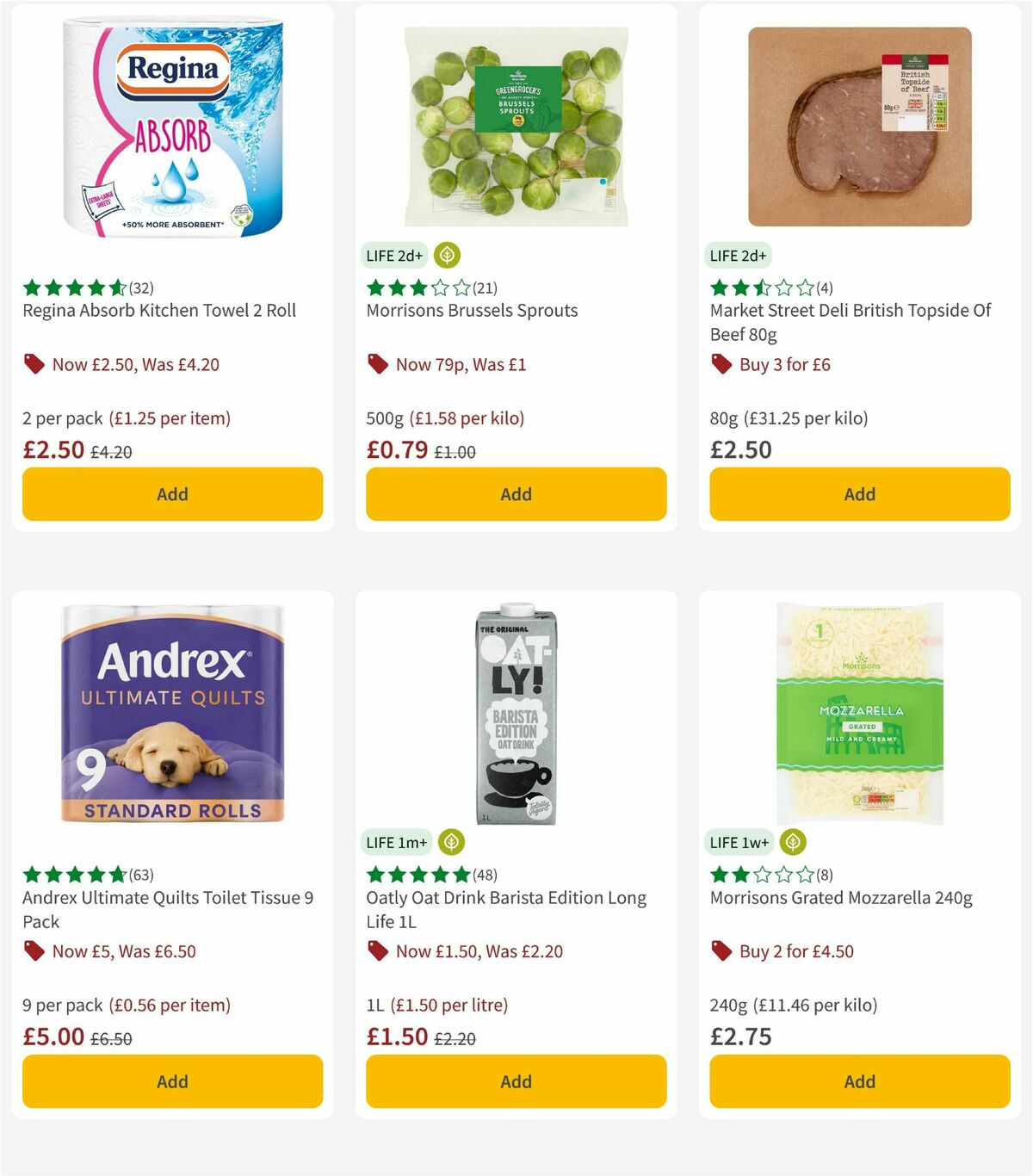 Morrisons Offers from 17 March