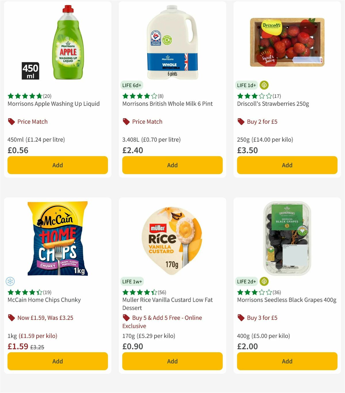 Morrisons Offers from 17 March