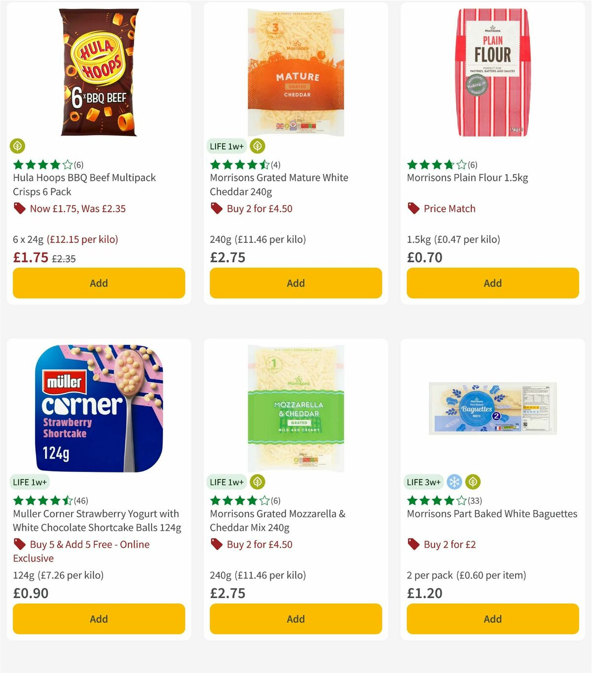 Morrisons Offers from 17 March