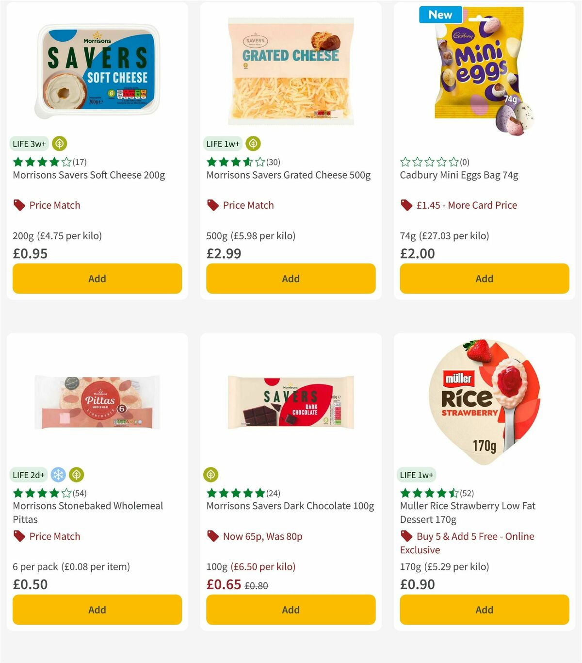 Morrisons Offers from 17 March