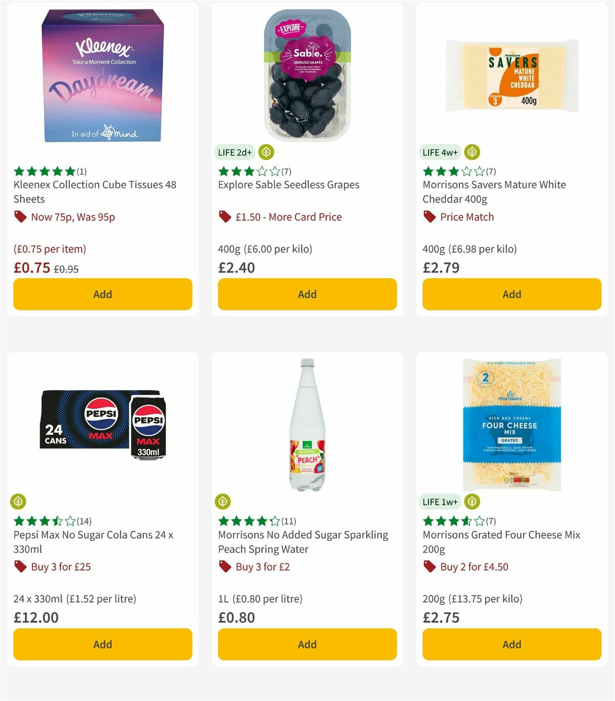 Morrisons Offers from 17 March