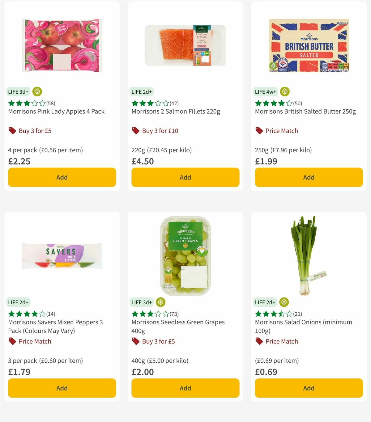 Morrisons Offers from 17 March
