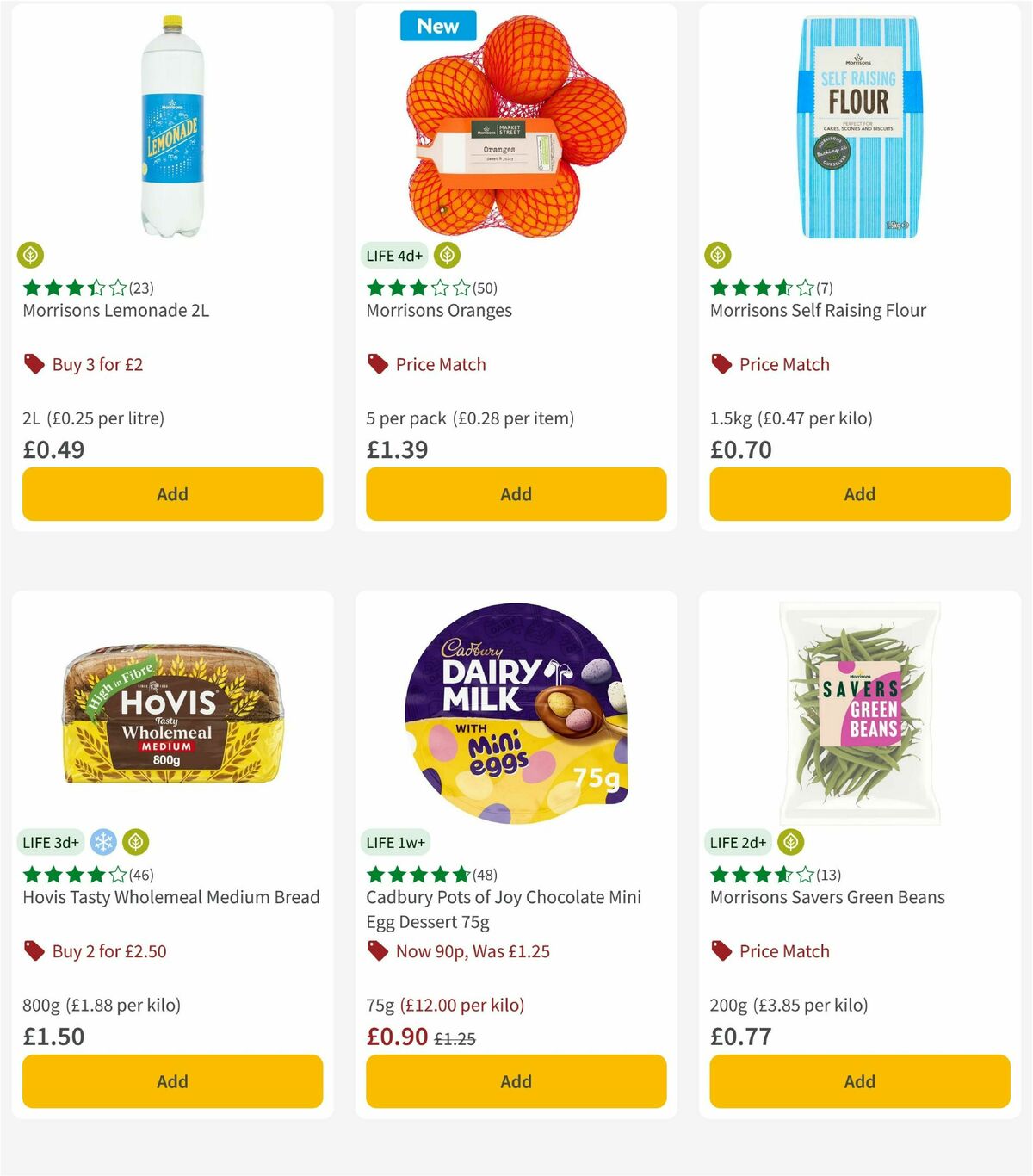 Morrisons Offers from 17 March