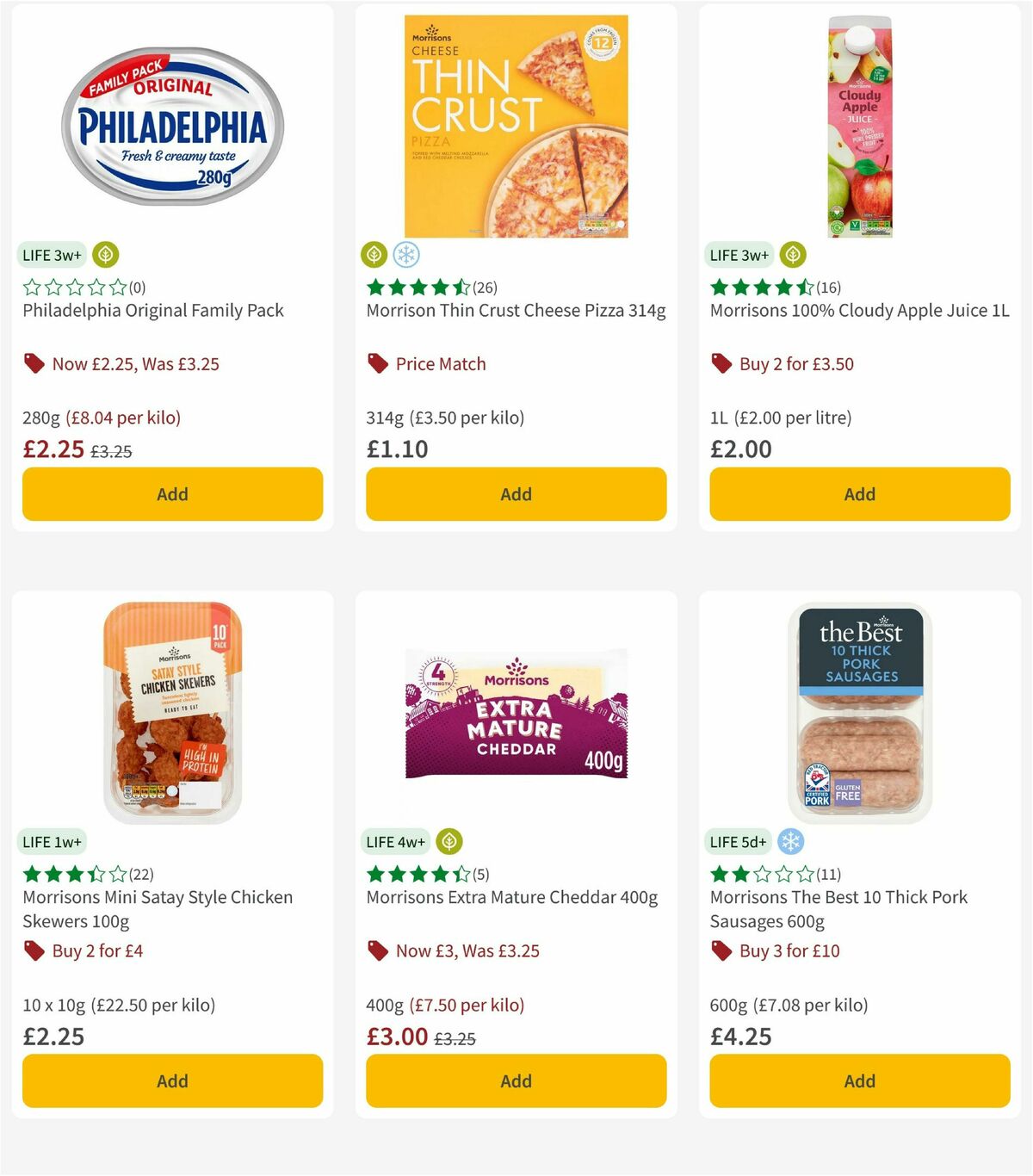 Morrisons Offers from 17 March
