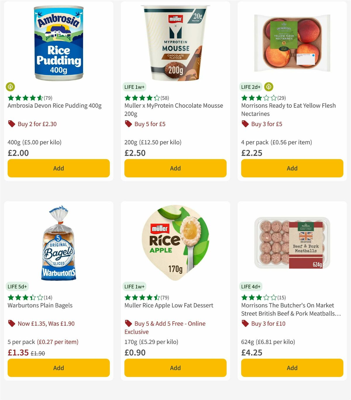 Morrisons Offers from 17 March