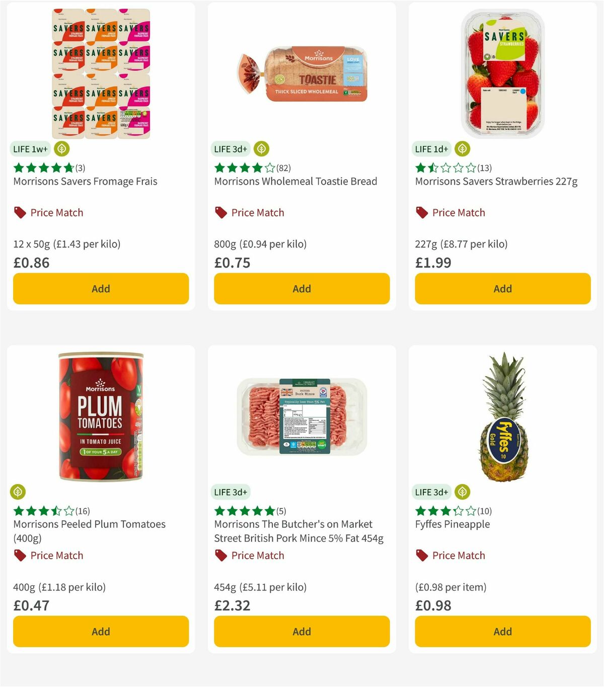Morrisons Offers from 17 March