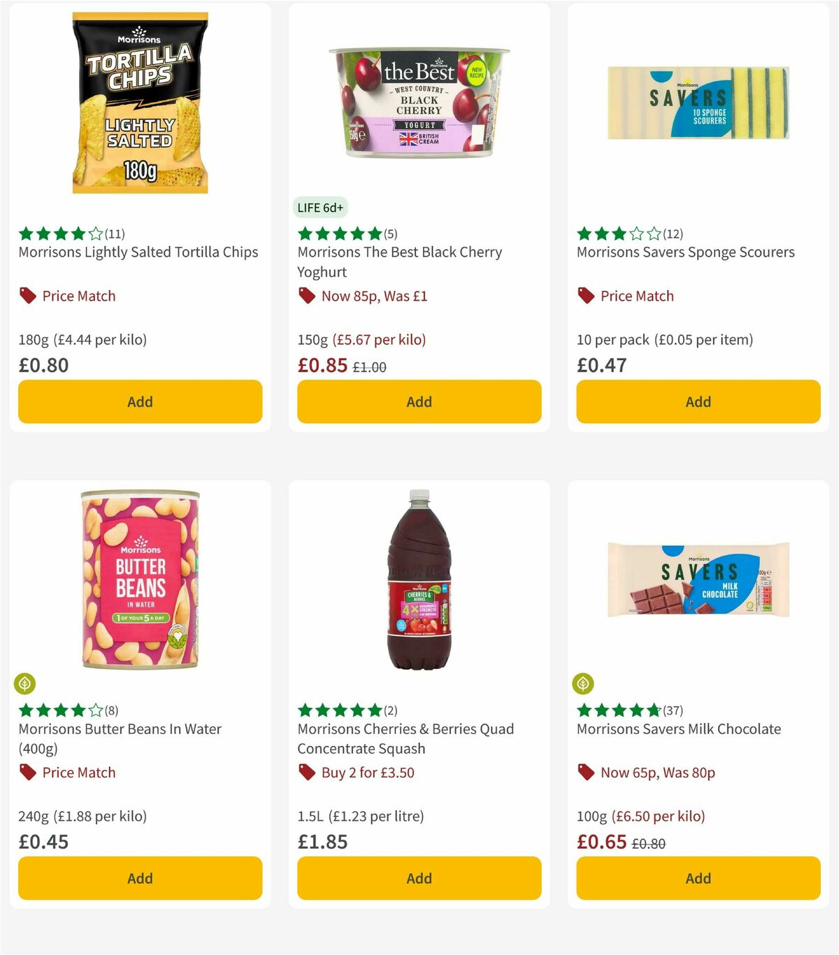 Morrisons Offers from 17 March