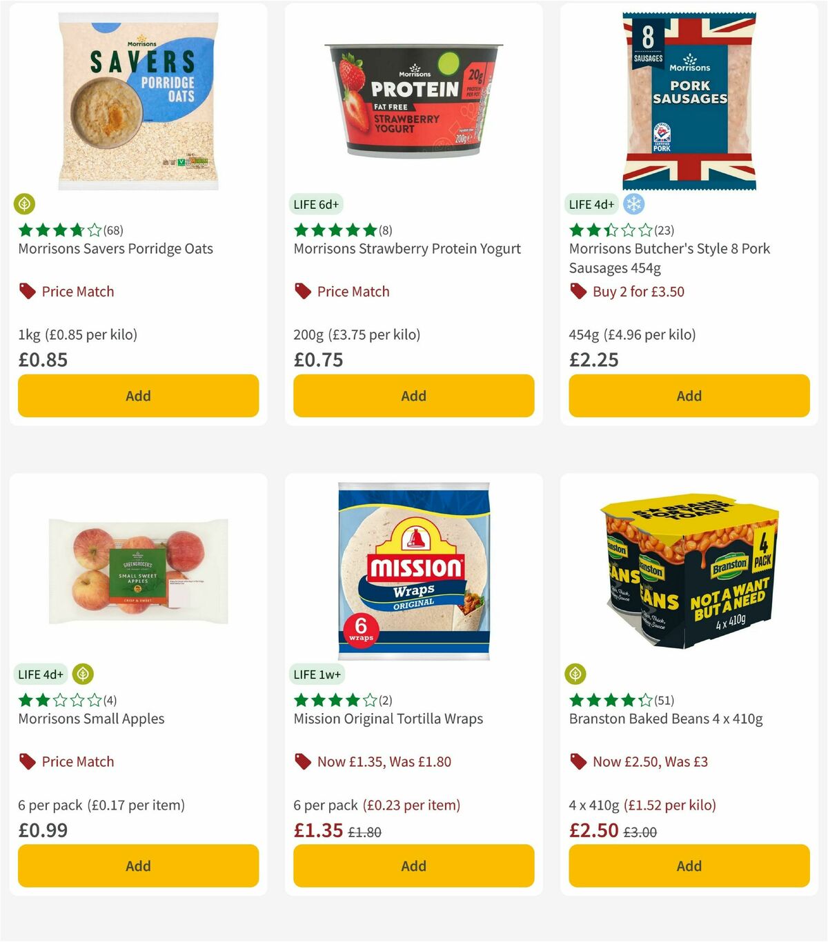 Morrisons Offers from 17 March