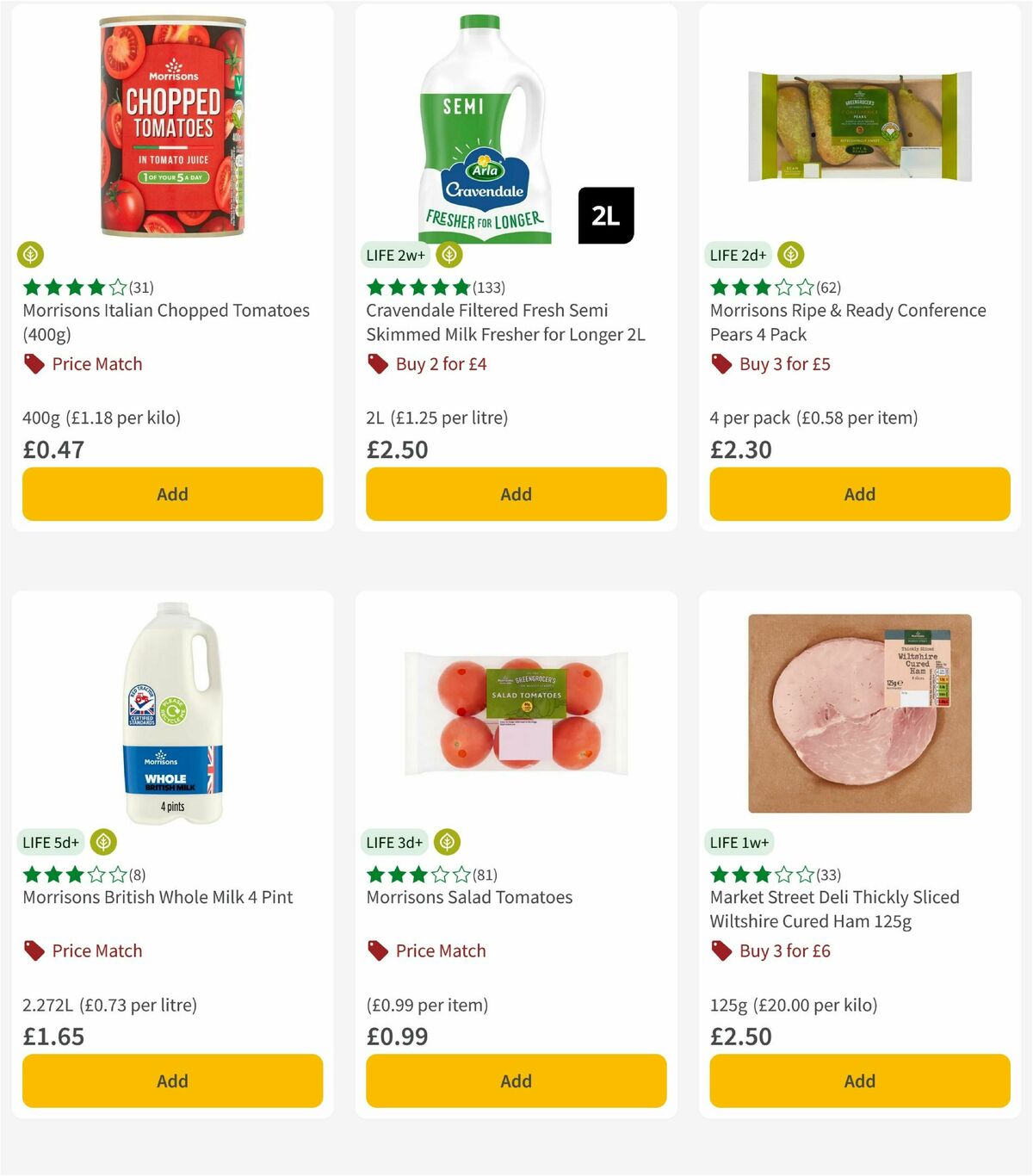 Morrisons Offers from 17 March