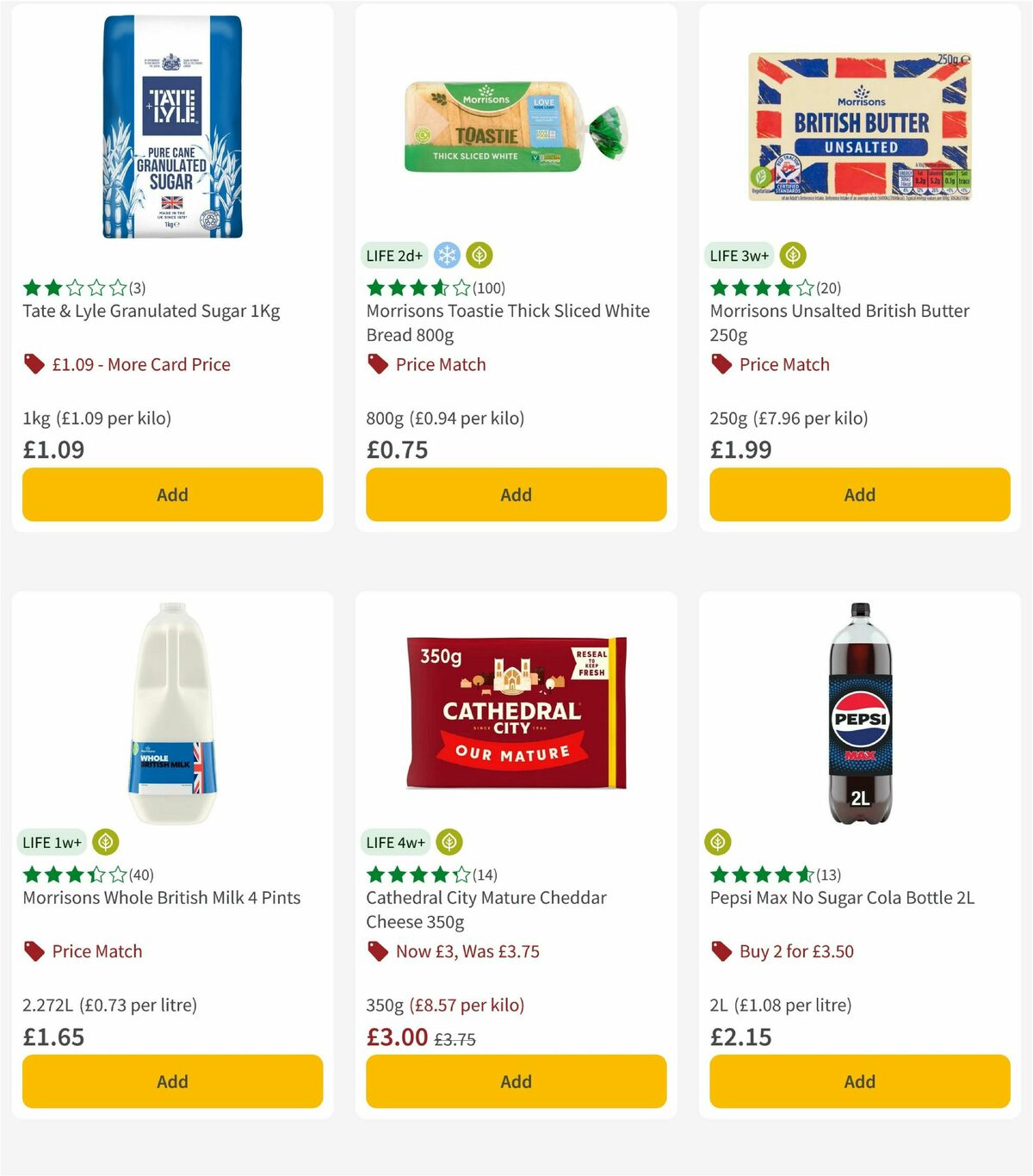 Morrisons Offers from 17 March