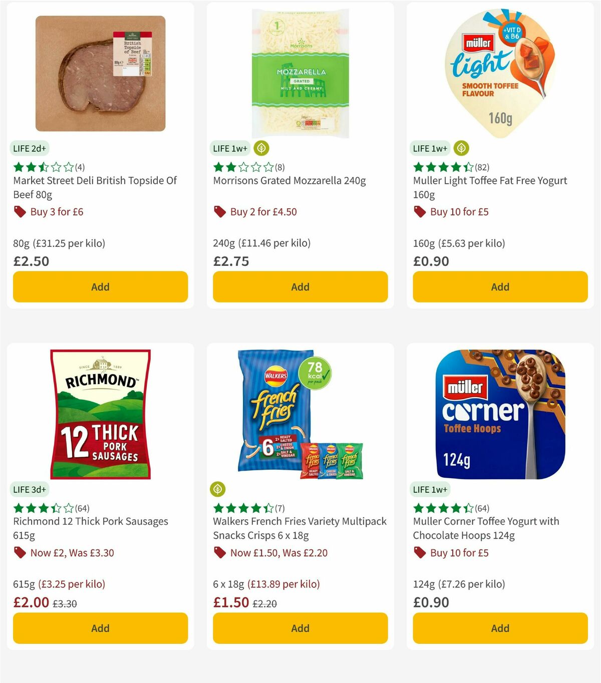 Morrisons Offers from 31 March