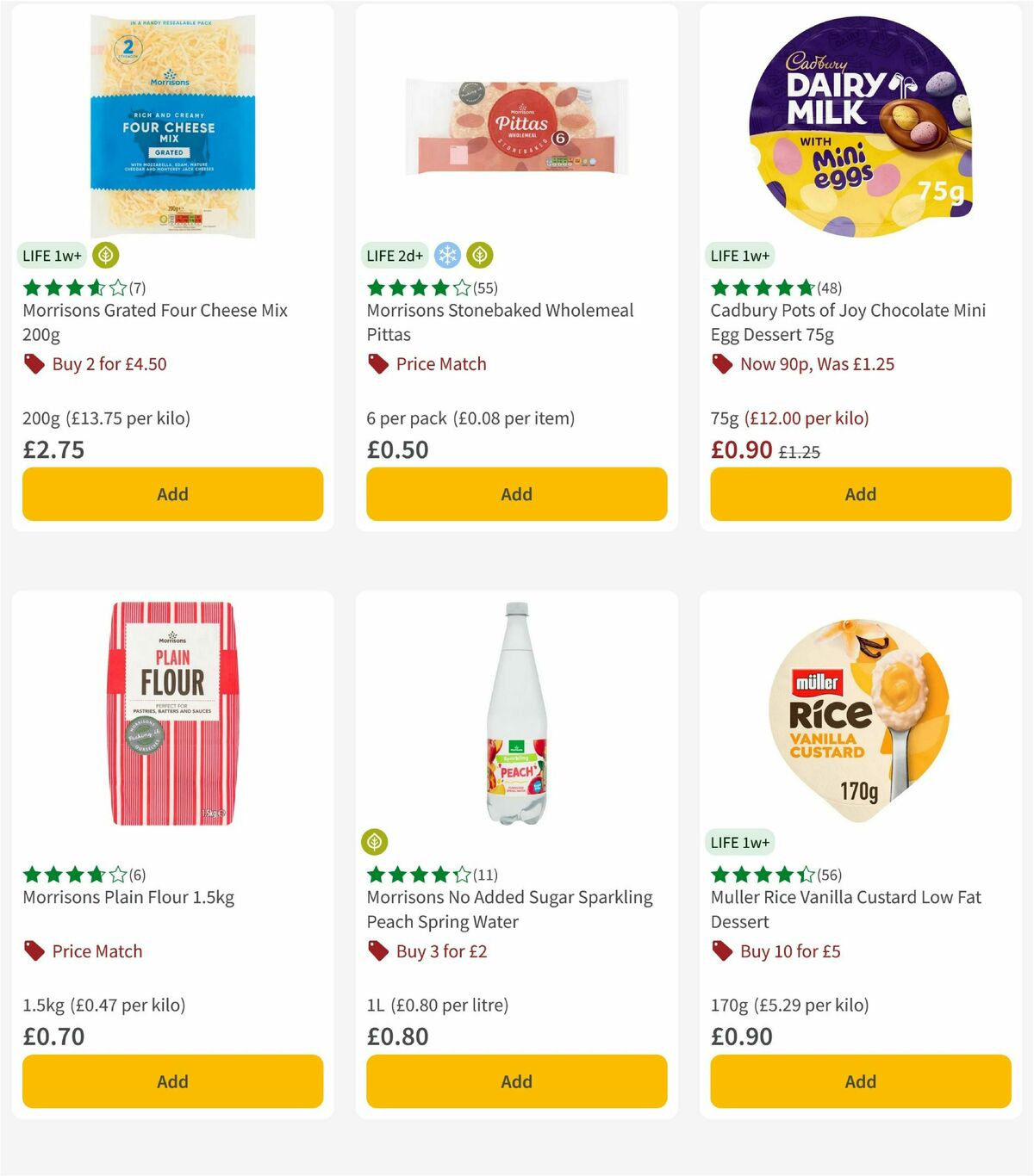 Morrisons Offers from 31 March
