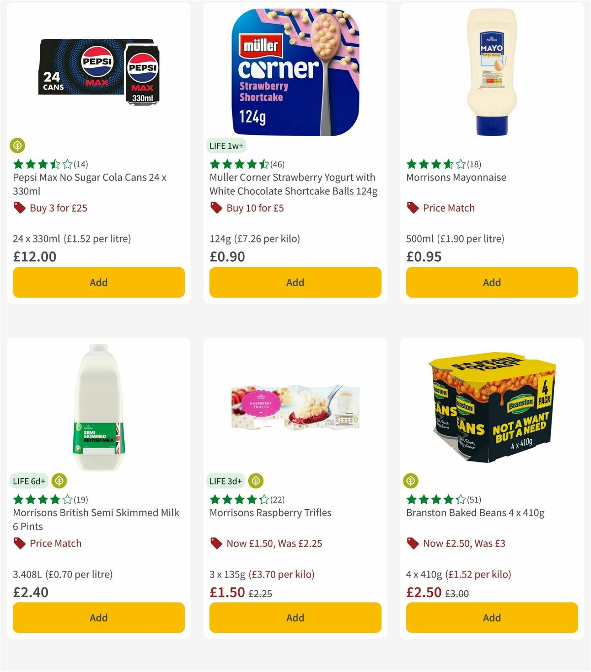 Morrisons Offers from 31 March