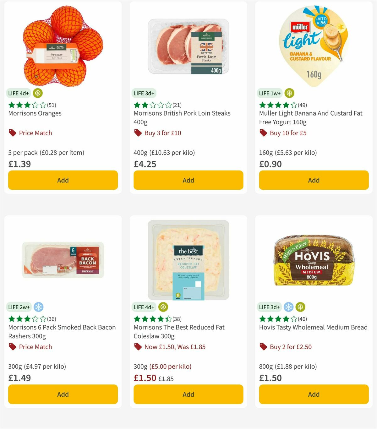 Morrisons Offers from 31 March