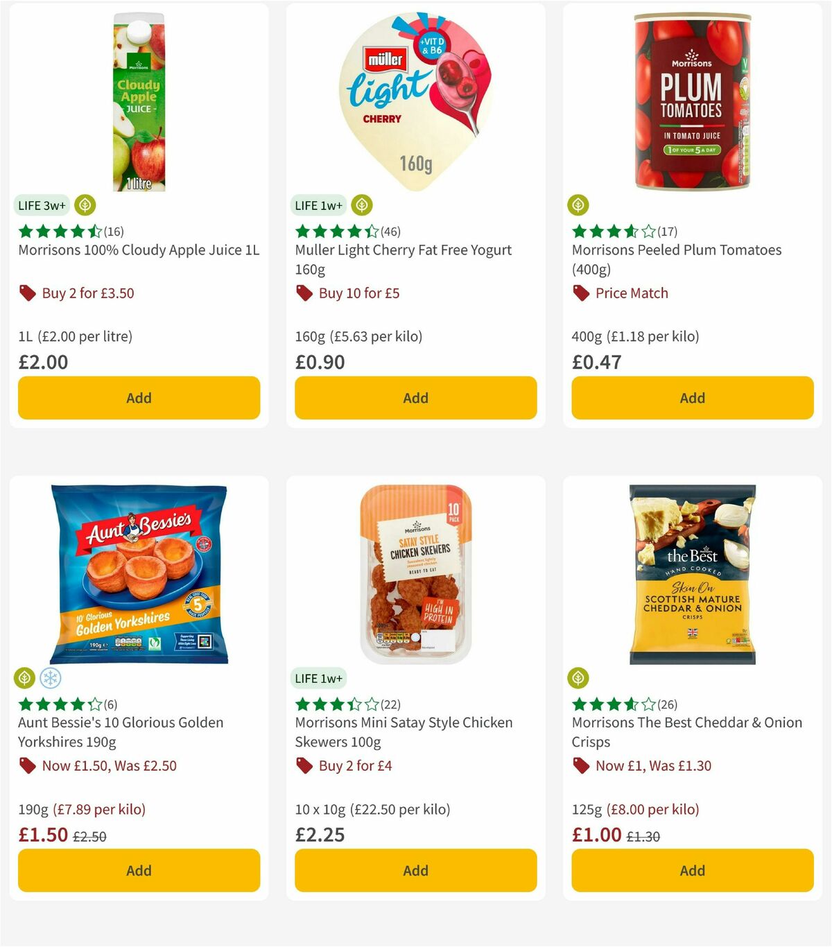 Morrisons Offers from 31 March