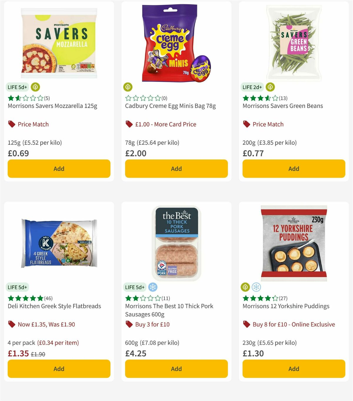Morrisons Offers from 31 March