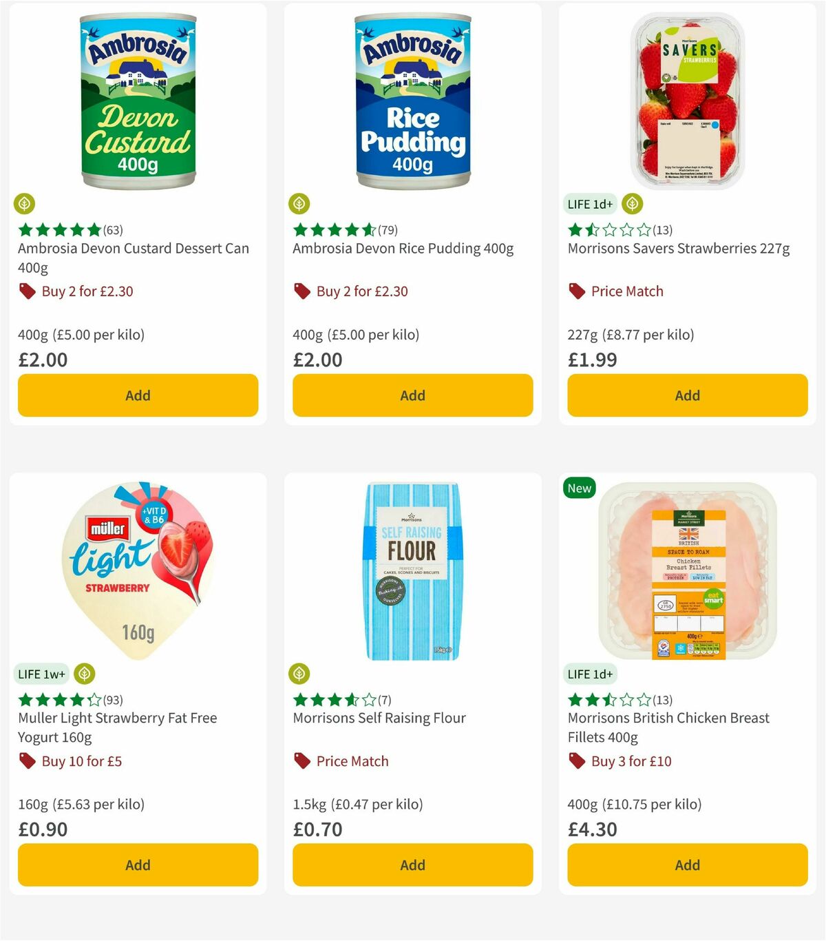 Morrisons Offers from 31 March