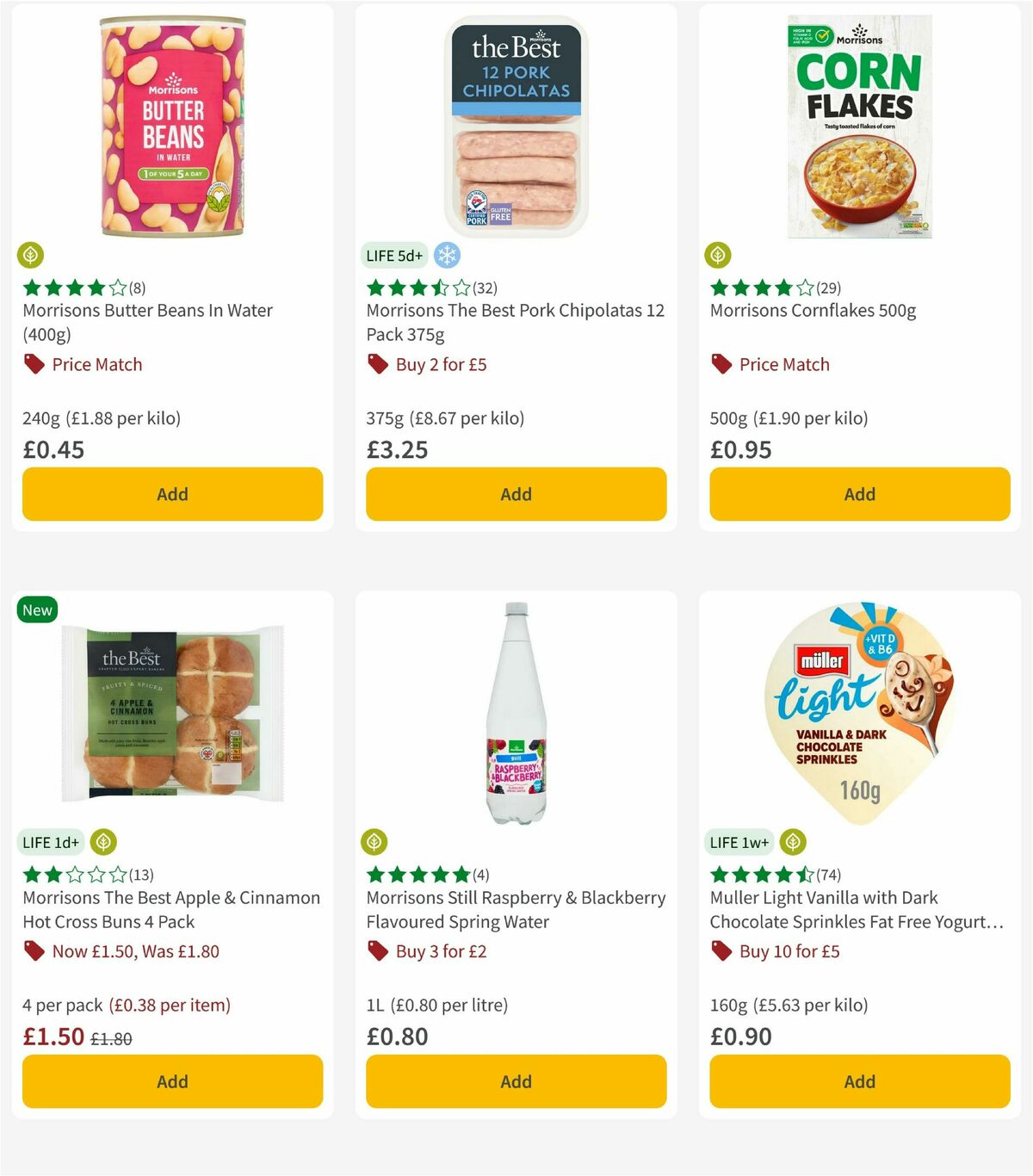 Morrisons Offers from 31 March