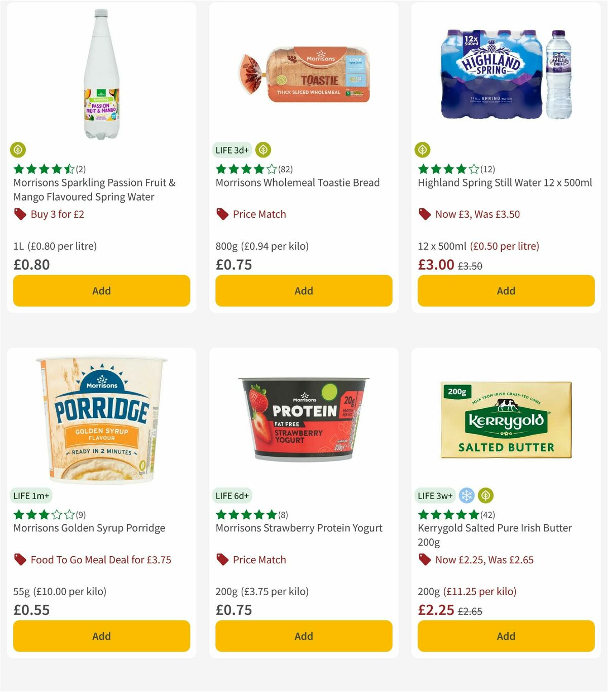 Morrisons Offers from 31 March