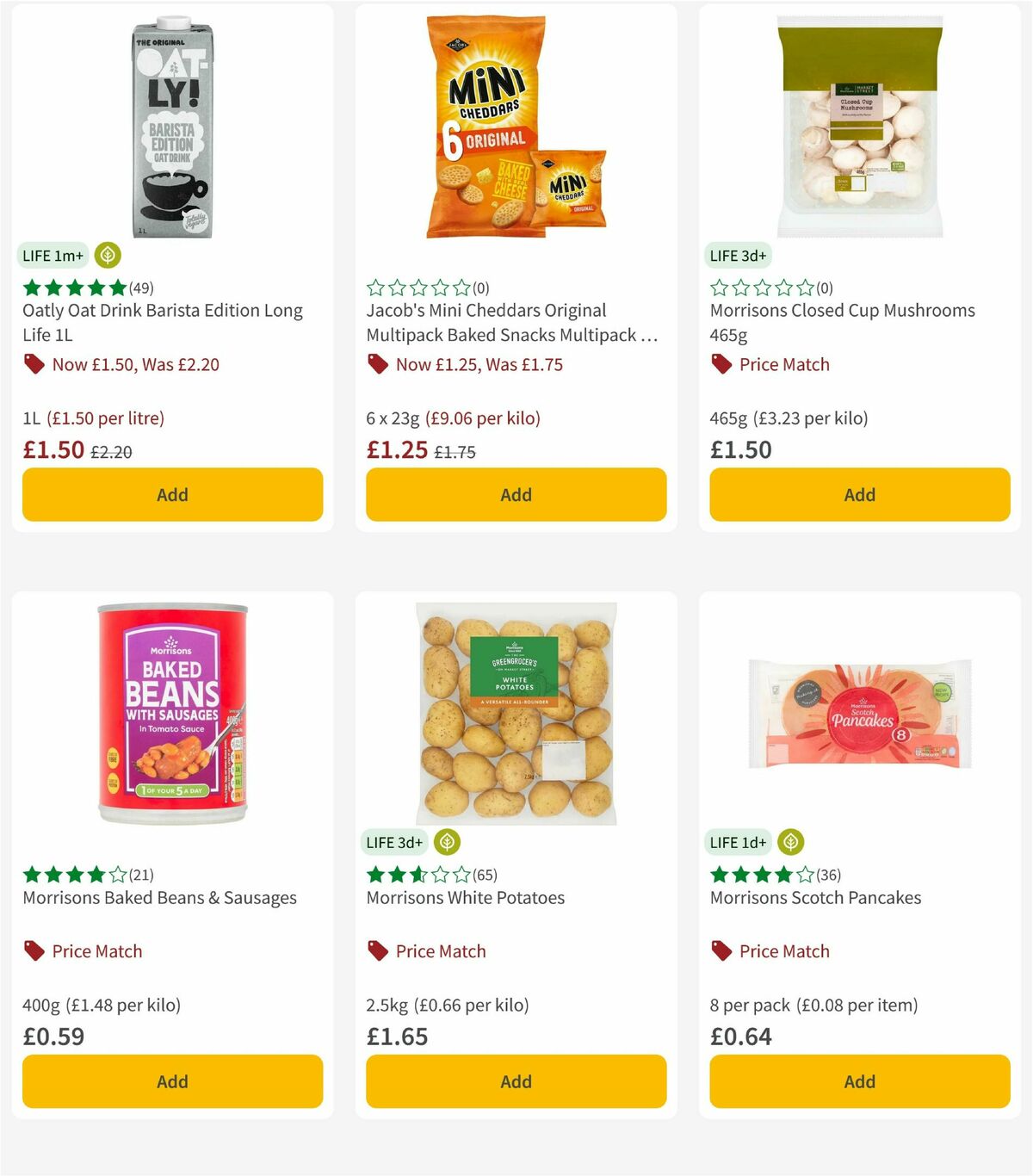 Morrisons Offers from 31 March