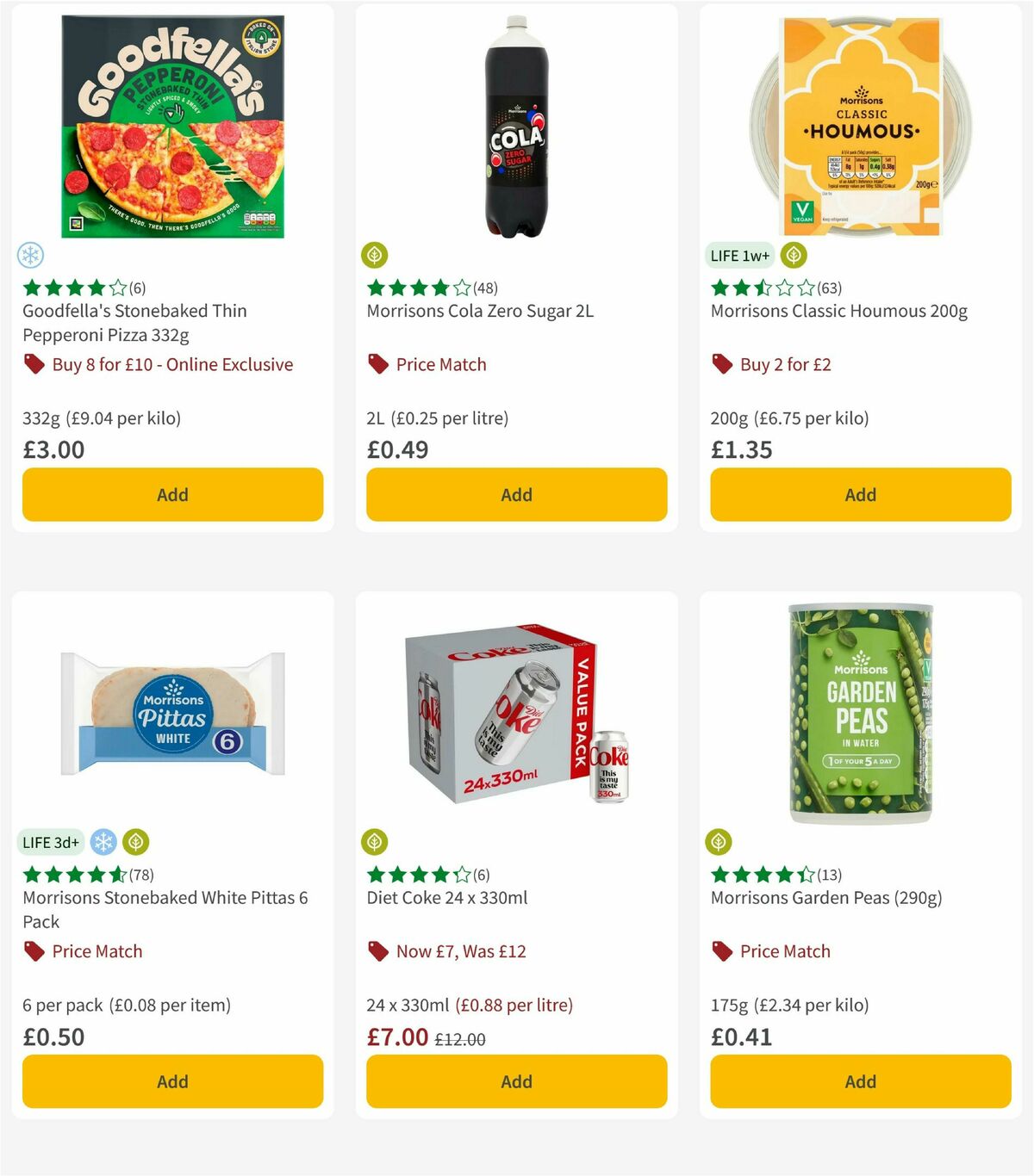 Morrisons Offers from 31 March