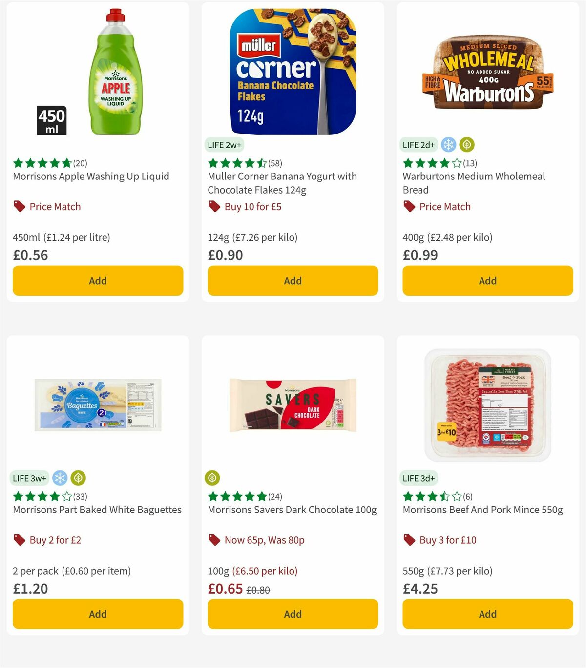 Morrisons Offers from 31 March