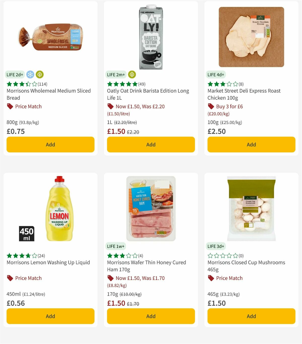 Morrisons Offers from 7 April