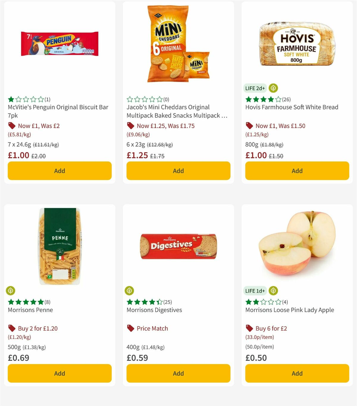 Morrisons Offers from 7 April