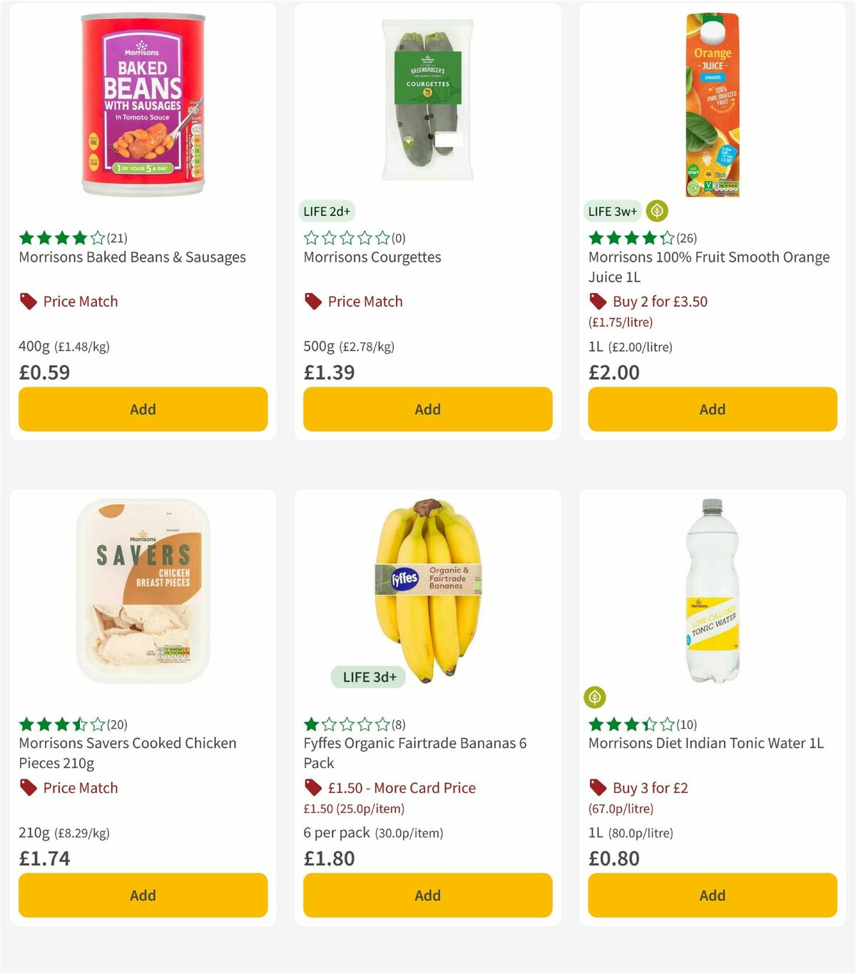 Morrisons Offers from 7 April