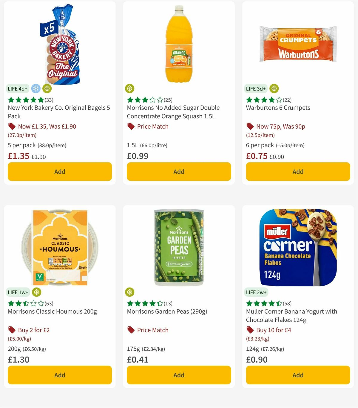 Morrisons Offers from 7 April