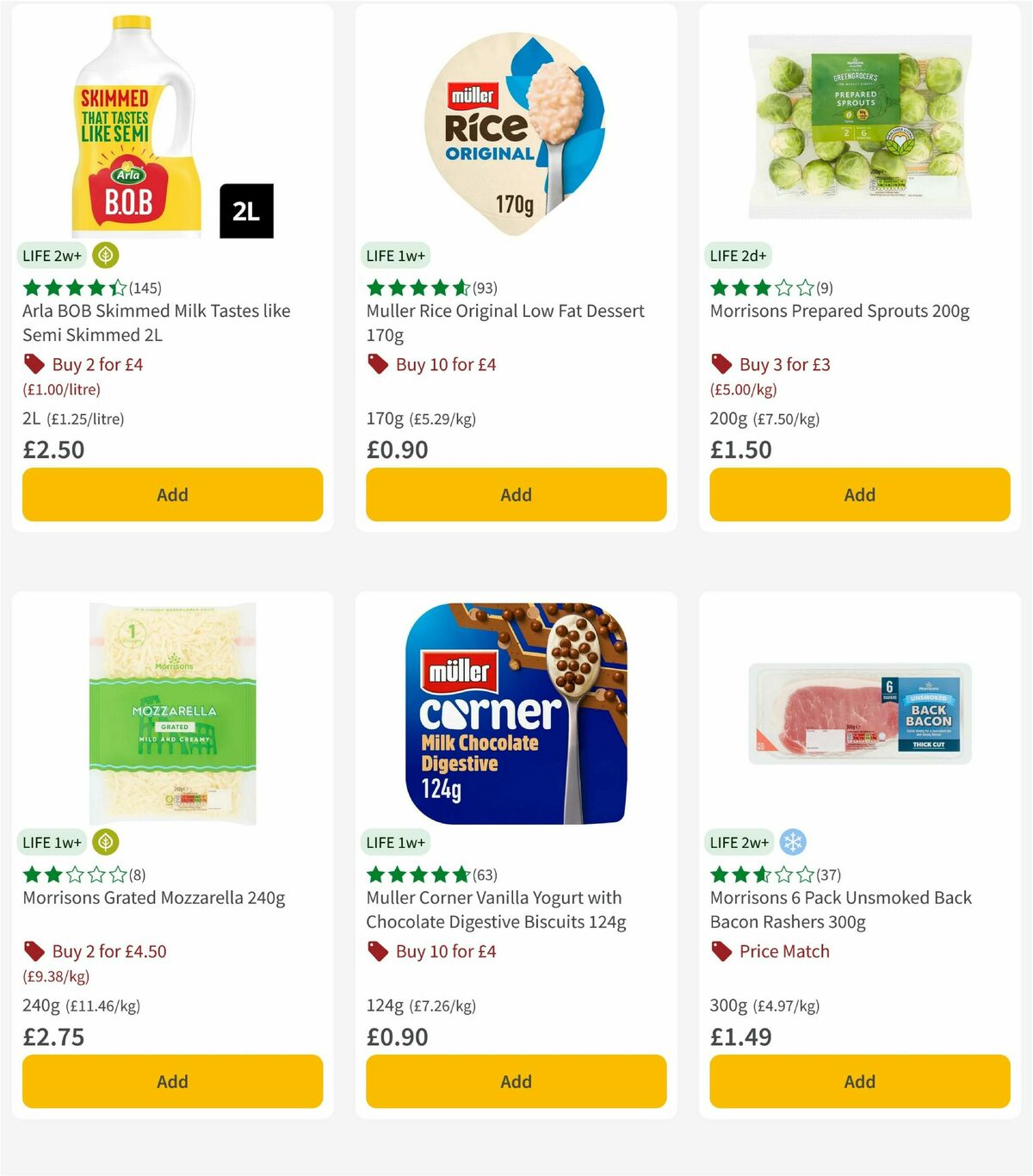 Morrisons Offers from 7 April