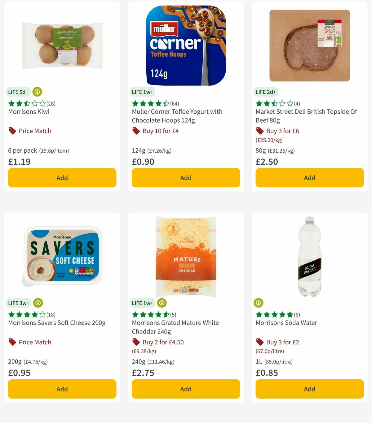 Morrisons Offers from 7 April