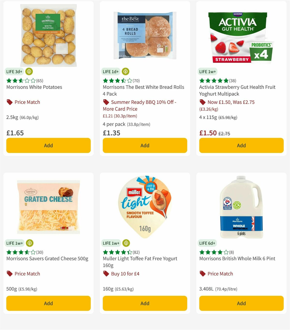 Morrisons Offers from 7 April
