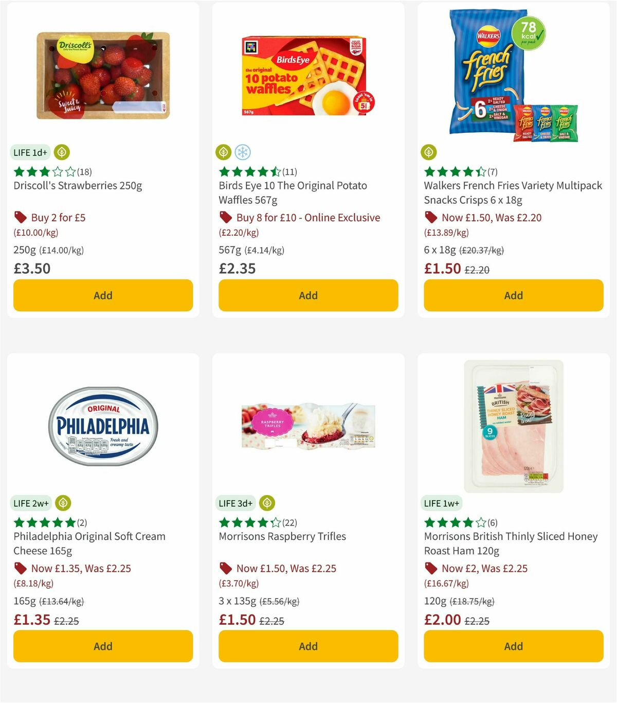 Morrisons Offers from 7 April