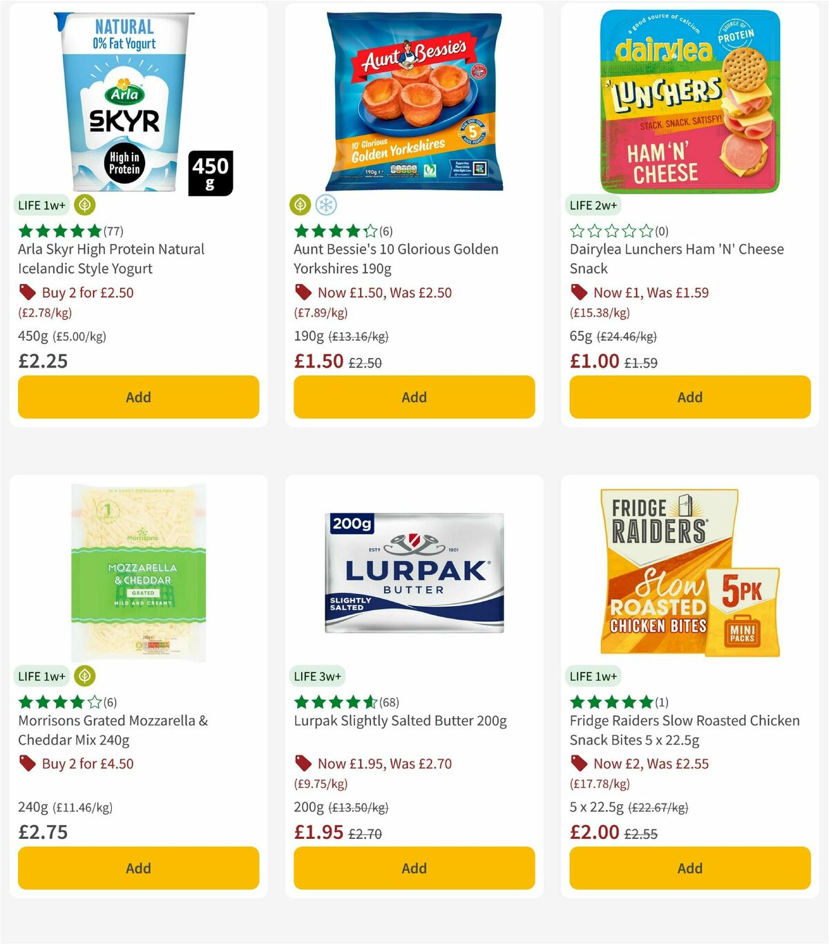 Morrisons Offers from 7 April