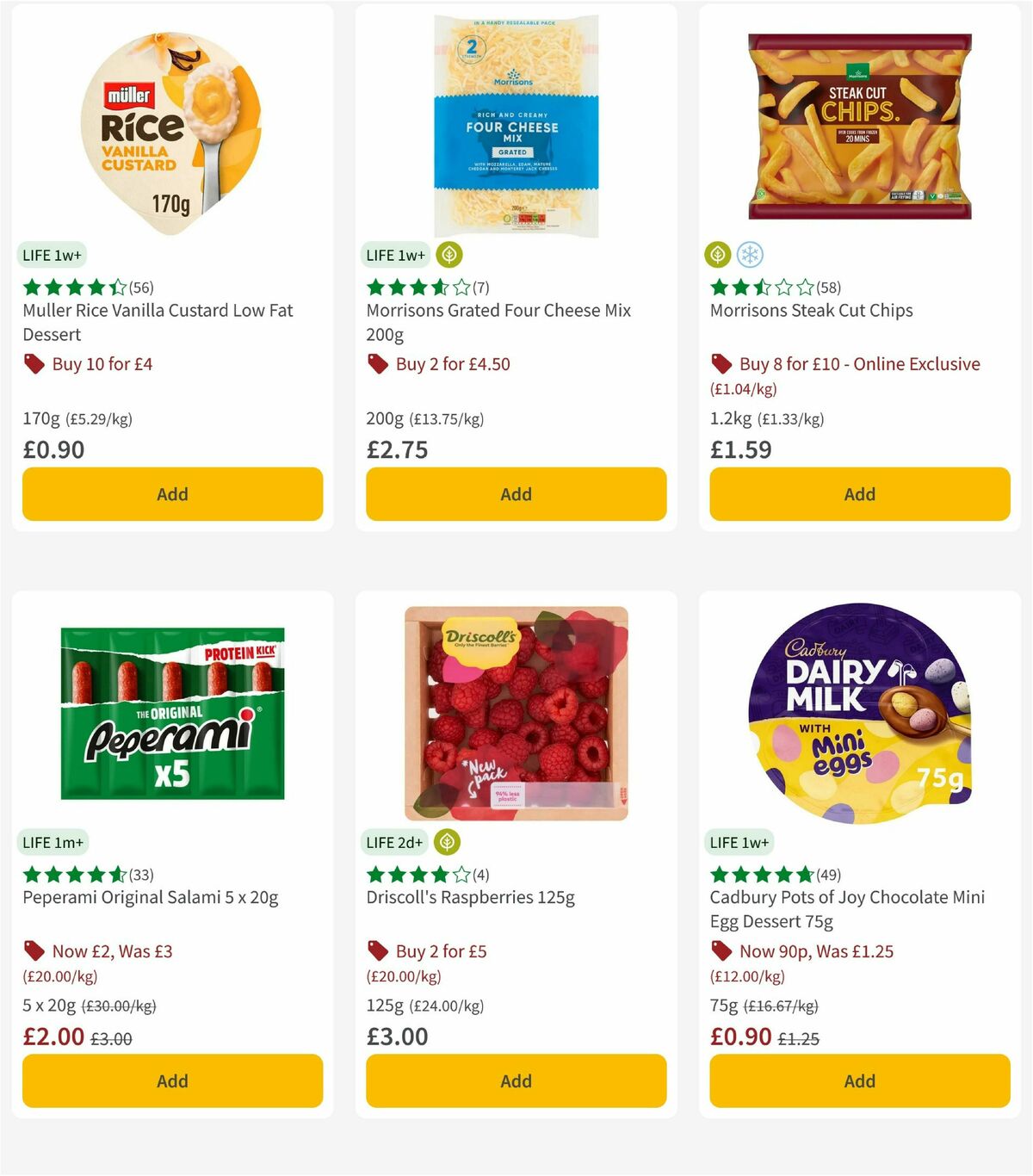 Morrisons Offers from 7 April