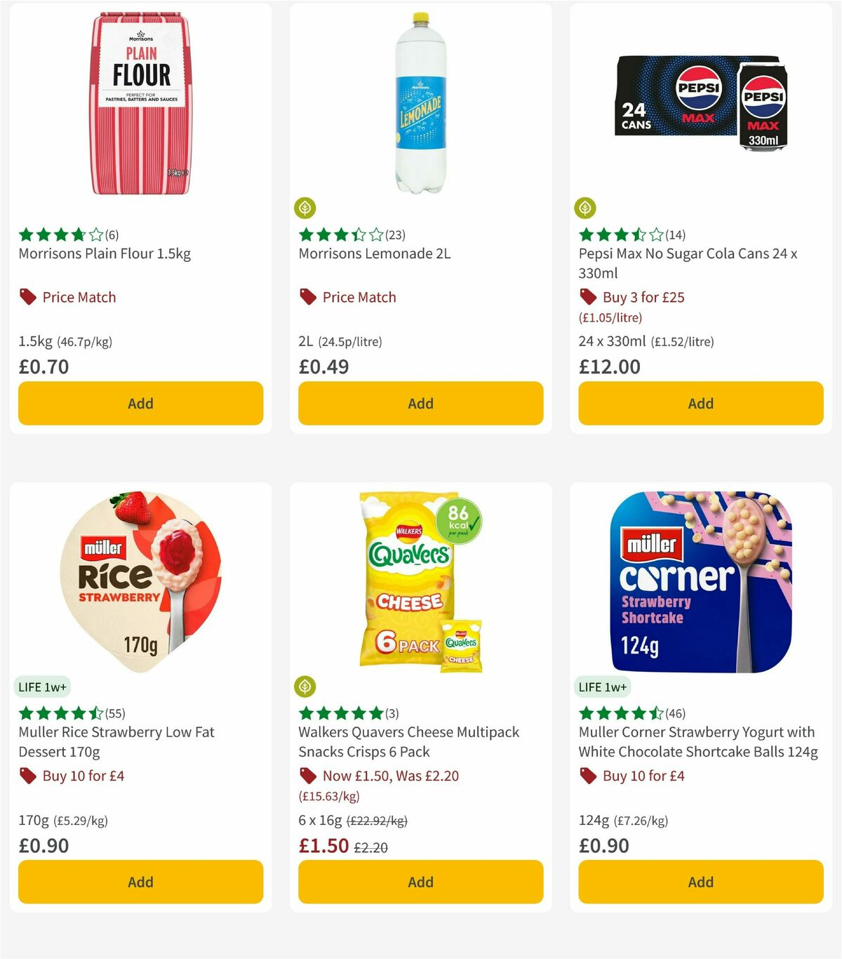 Morrisons Offers from 7 April