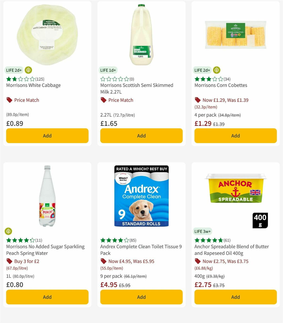 Morrisons Offers from 7 April