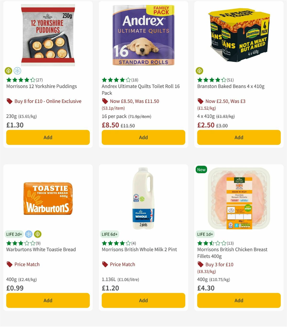 Morrisons Offers from 7 April