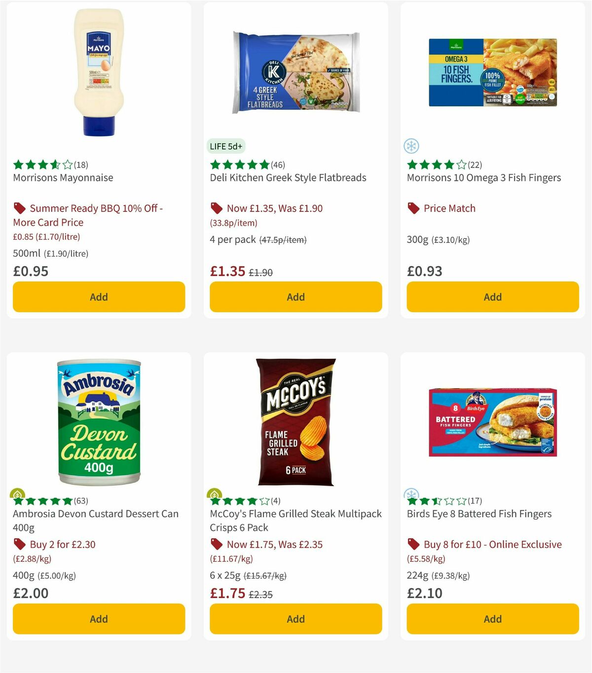 Morrisons Offers from 7 April
