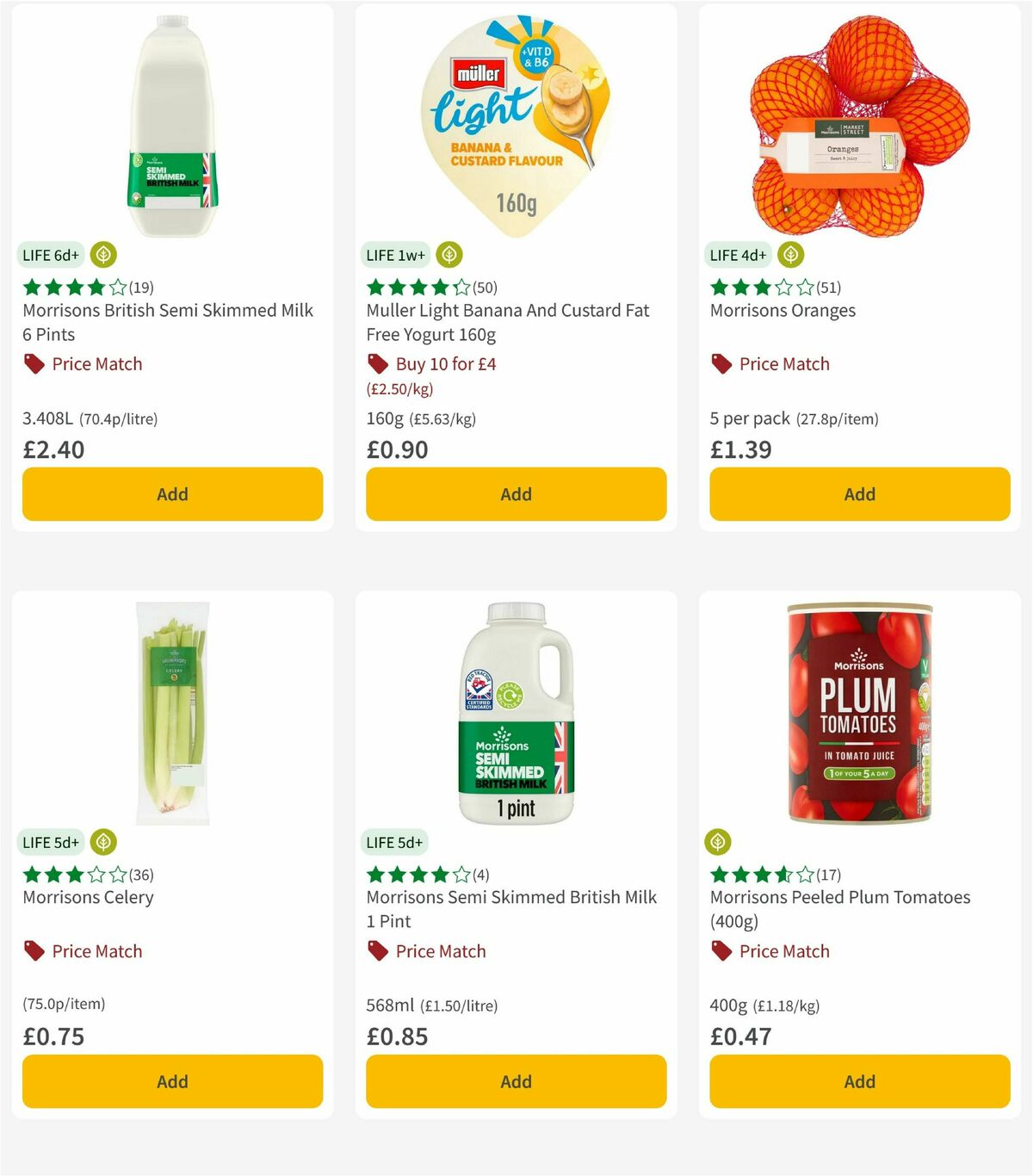 Morrisons Offers from 7 April