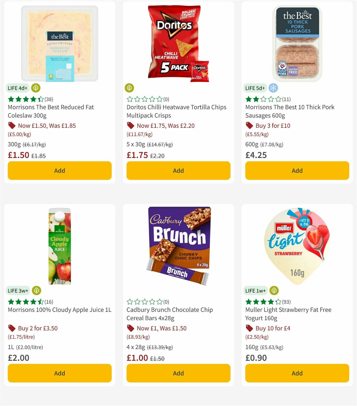Morrisons Offers from 7 April
