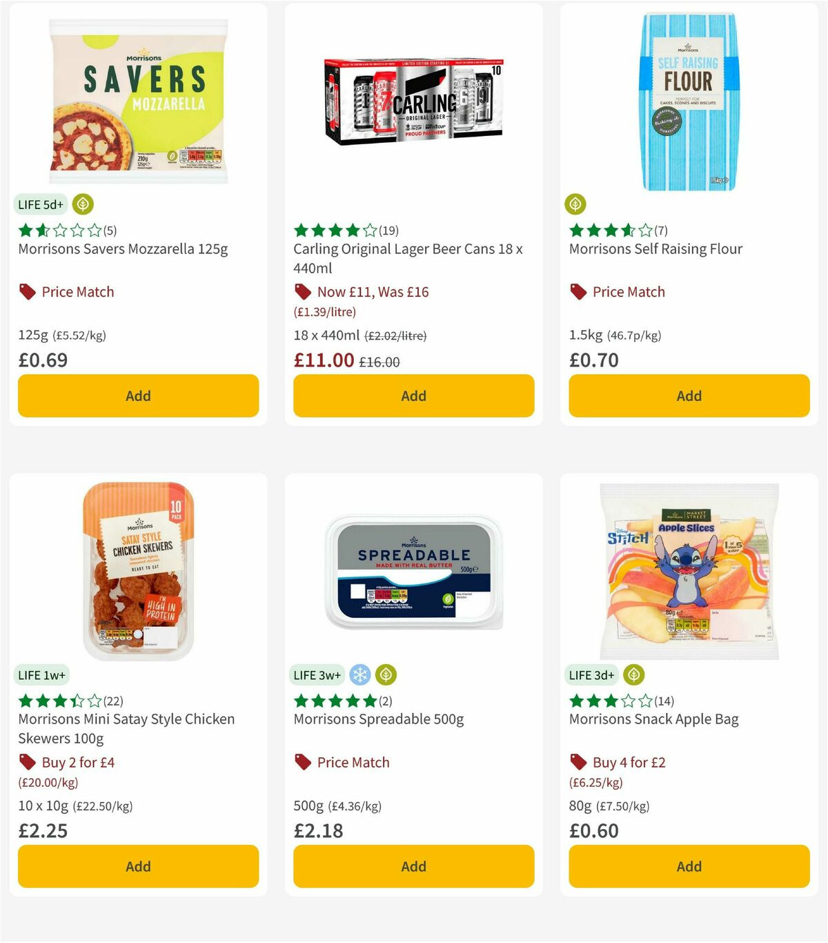 Morrisons Offers from 7 April