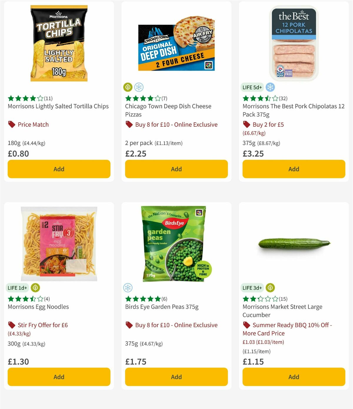 Morrisons Offers from 7 April